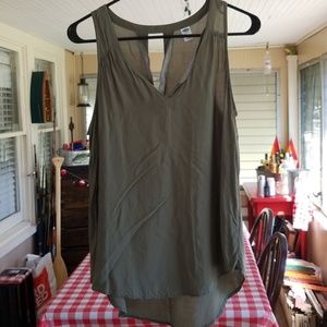Olive colored Tank